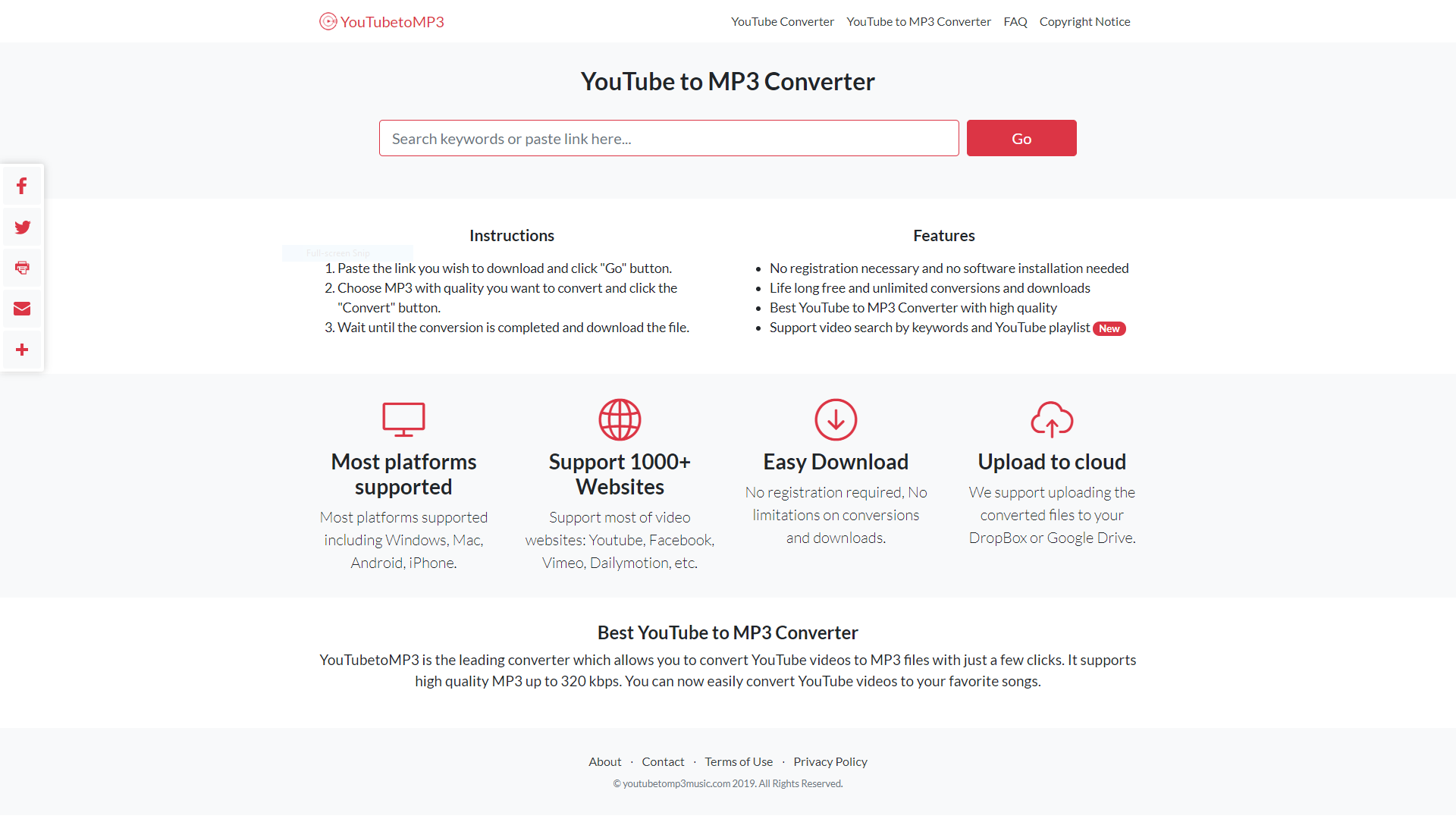 Mp3 music youtube converter